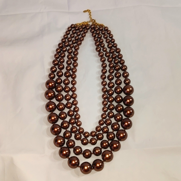 cezanne Jewelry - Cezanne Bronze Pearls Necklace
